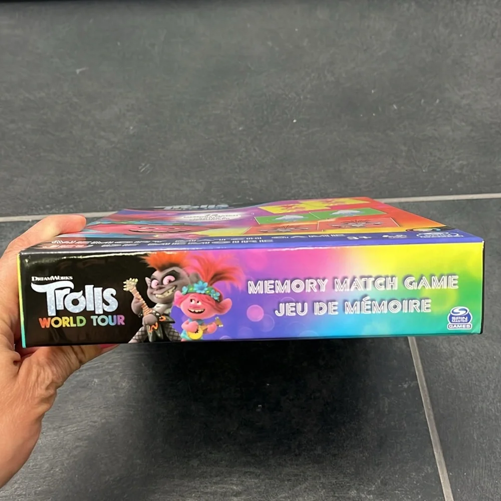 Dreamworks Trolls World Tour Memory Match Game